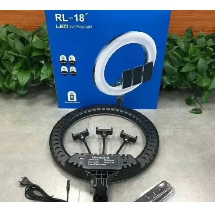 RING LIGHT PROFESSIONNEL RL-18