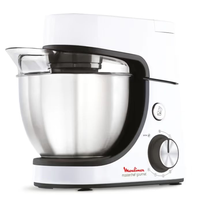 Robot Pétrin Moulinex Master Chef 1100W - Blanc