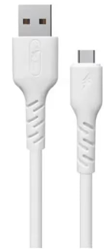 Câble USB vers Type C S07T  - Blanc