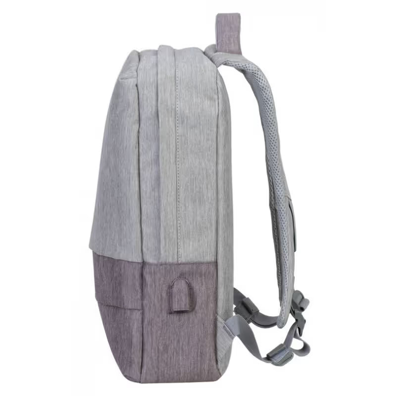 Sac à dos RIVACASE Pour Ordinateur Portable 7562- 15.6''- Gris & Mocha