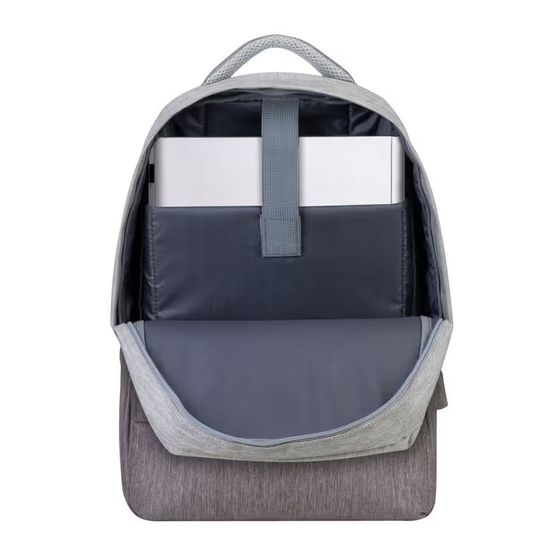 Sac à dos RIVACASE Pour Ordinateur Portable 7562- 15.6''- Gris & Mocha