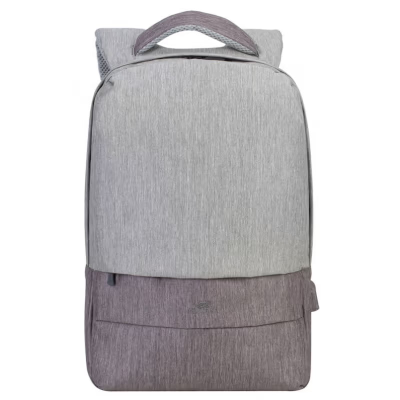 Sac à dos RIVACASE Pour Ordinateur Portable 7562- 15.6''- Gris & Mocha