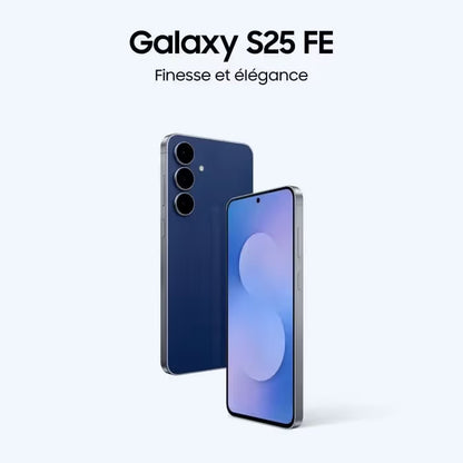 Samsung Galaxy S25 FE AI Smartphone 256Go - Noir Absolu