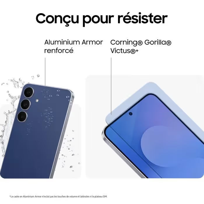 Samsung Galaxy S25 FE AI Smartphone 256Go - Noir Absolu