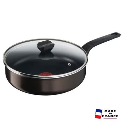Sauteuse TEFAL Cook & Clean 24 cm + Couvercle