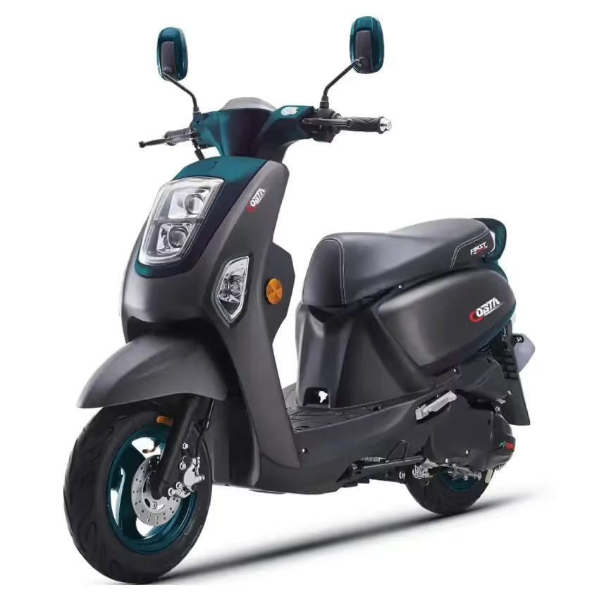 Scooteur COSTA 49CC | 2 temps - Noir & Vert