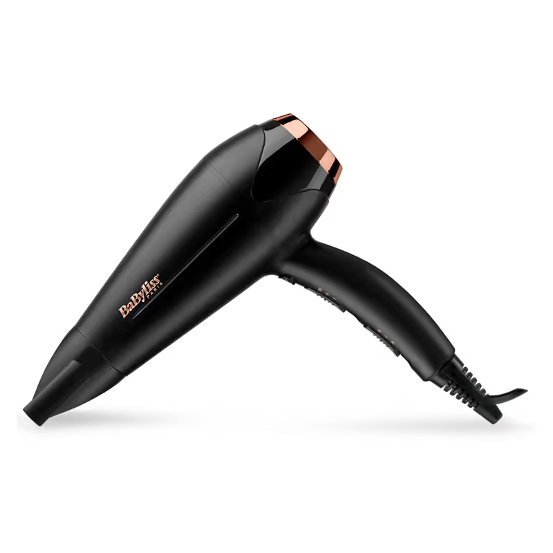 Sèche-cheveux Babyliss Turbo Shine D570DE 2200W - Noir & Gold