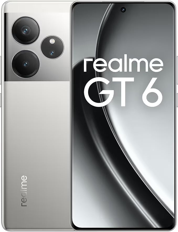 Smartphone Realme GT 6 5G 16Go 512 Go Snapdragon® 7+ 3e gén