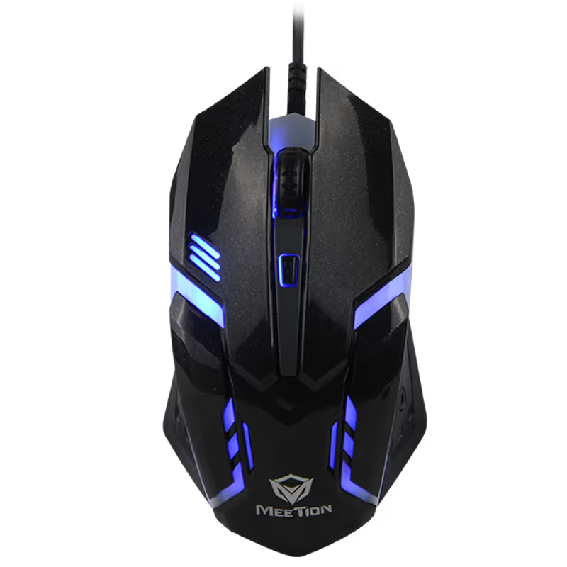 Souris Filaire Gamer MEETION M371 RGB- Noir