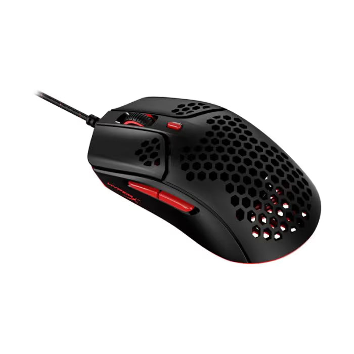 Souris Gaming Filaire HyperX Pulsfire Haste - Noir & Rouge