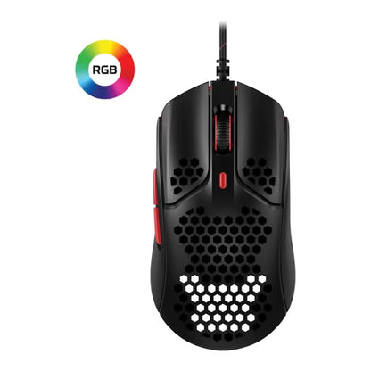 Souris Gaming Filaire HyperX Pulsfire Haste - Noir & Rouge