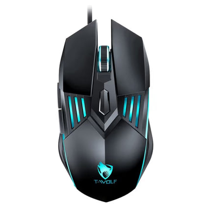 Souris Gaming Filaire T-Wolf G560 RGB - Noir