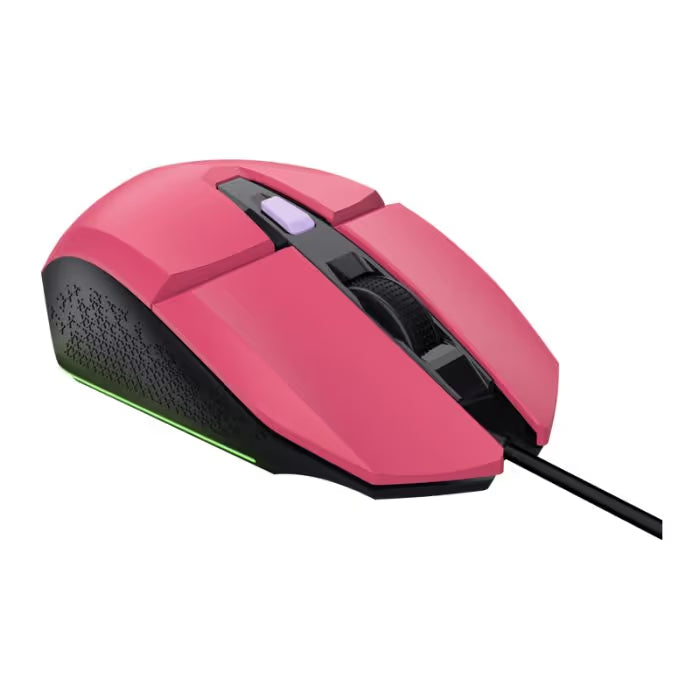 Souris Gaming Filaire Trust Felox GXT 109 - Rose