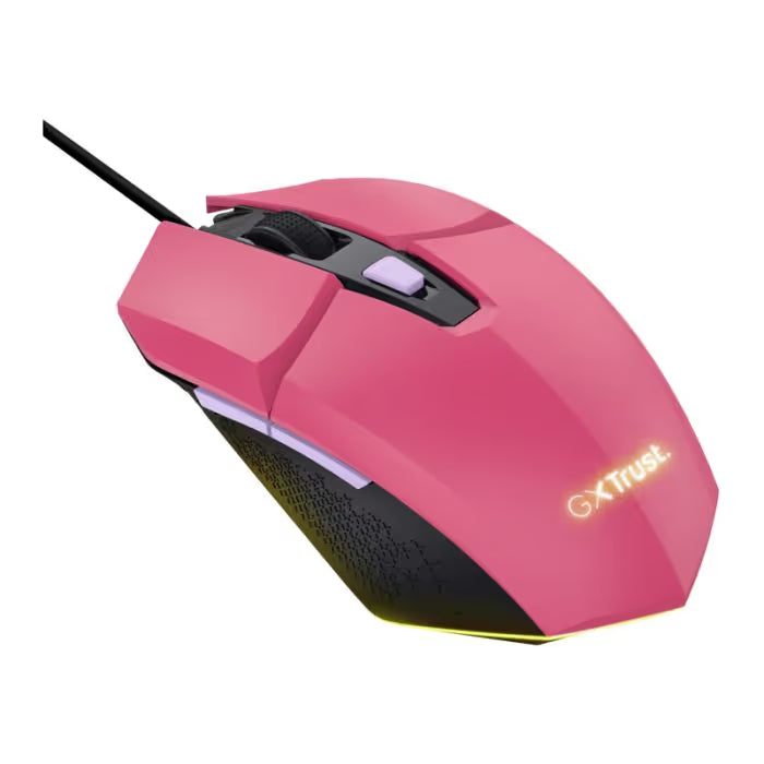 Souris Gaming Filaire Trust Felox GXT 109 - Rose