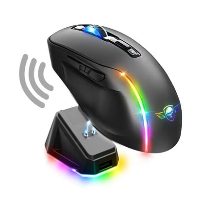 Souris Gaming Sans Fil Spirit Of Gamer Elite-M50 RGB - Noir