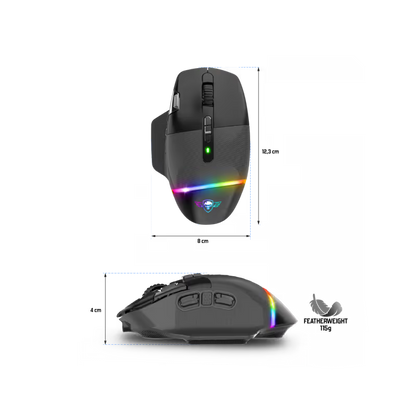 Souris Gaming Sans Fil Spirit Of Gamer XPERT-M800 RGB - Noir