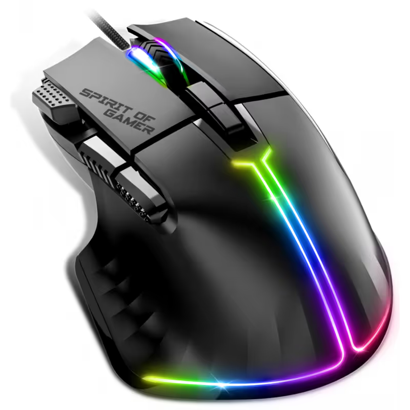 Souris Gaming Filaire Spirit Of Gamer Pro-M5 RGB - Noir