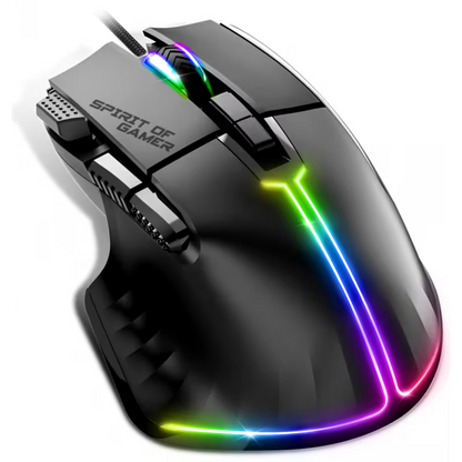 Souris Gaming Filaire Spirit Of Gamer Pro-M5 RGB - Noir