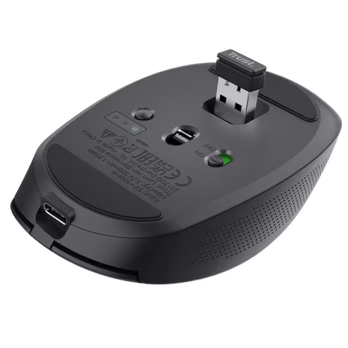Souris Sans Fil Trust Ozaa Multi-Appareils - Noir
