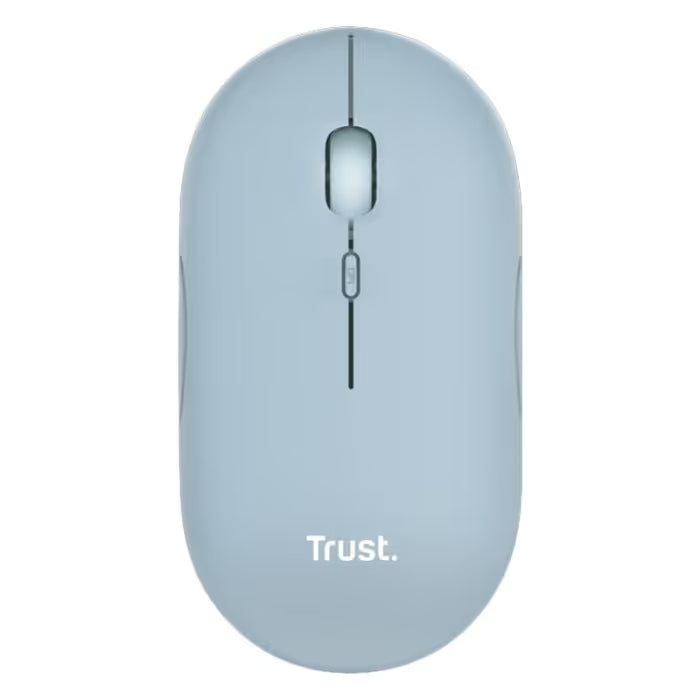 Souris Sans Fil Trust Puck Ultra Fine Rechargeable - Bleu