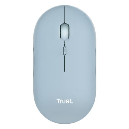 Souris Sans Fil Trust Puck Ultra Fine Rechargeable - Bleu