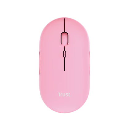 Souris Sans Fil Trust Puck Ultra Fine Rechargeable - Rose