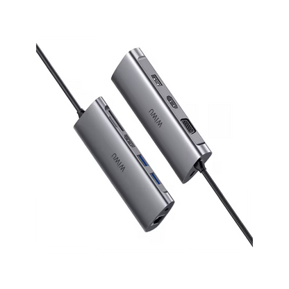 WIWU ALPHA 11 IN 1 USB-C HUB A11312H - GRAY