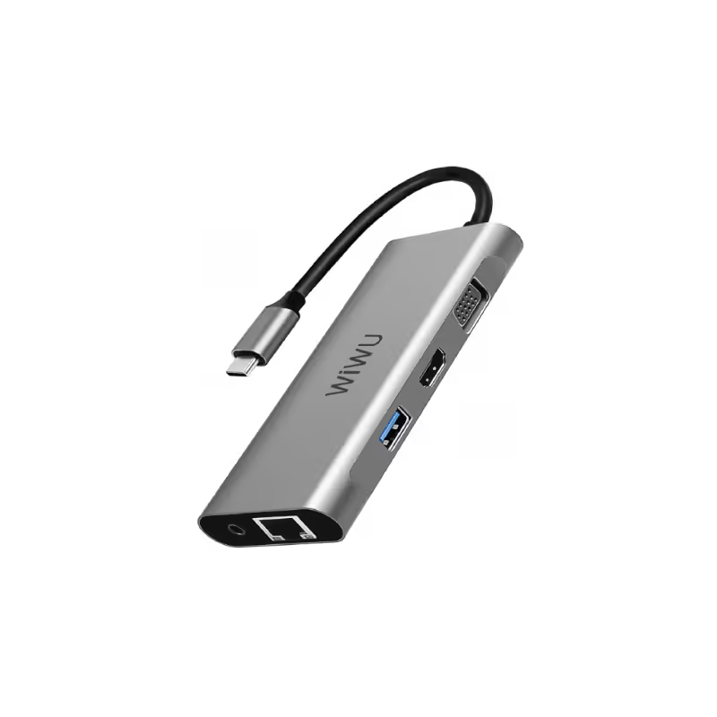 WIWU ALPHA 11 IN 1 USB-C HUB A11312H - GRAY