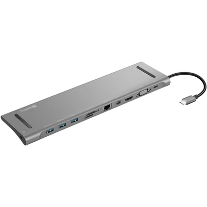 Station D’accueil tout en 1 USB-C Sandberg 136-23 - Gris