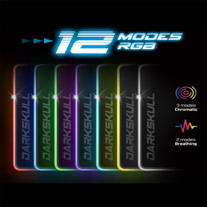 Tapis De Souris Gamer Spirit Of Gamer DARKSULL HUB RGB XXXL - Noir