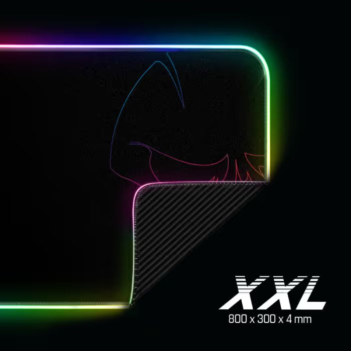 Tapis De Souris Gamer Spirit Of Gamer DARKSULL RGB XXL - Noir