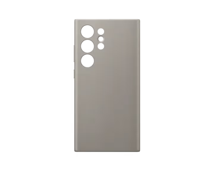 Galaxy S24 Ultra Vegan Leather Case - Taupe