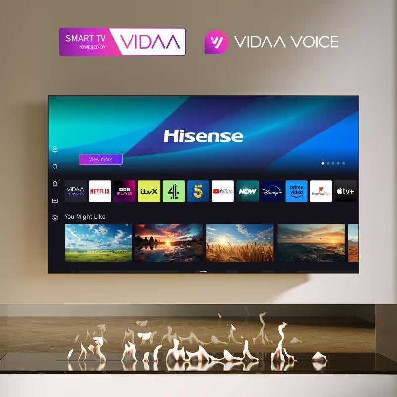 TV HISENSE 85A6N 85″ Smart Série A6N LED UHD 4K - Noir