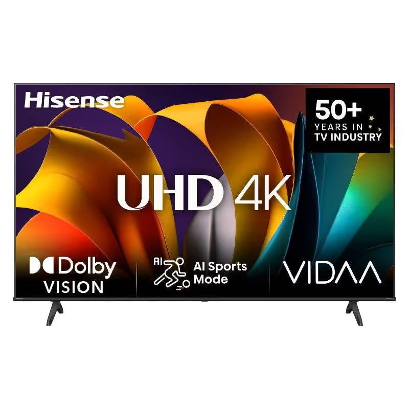 TV HISENSE 85A6N 85″ Smart Série A6N LED UHD 4K - Noir