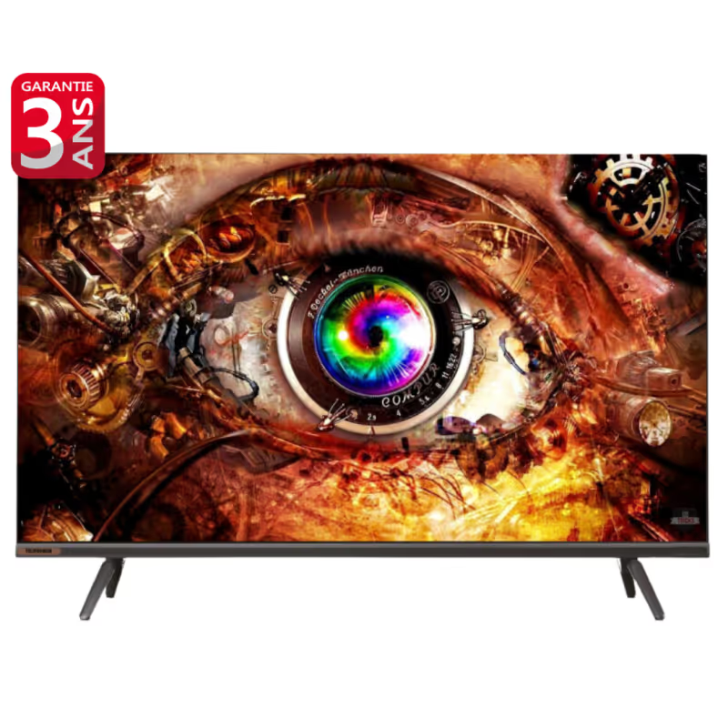 TV TELEFUNKEN 43" TV43E3E Full HD Google TV+ Récepteur Intégré