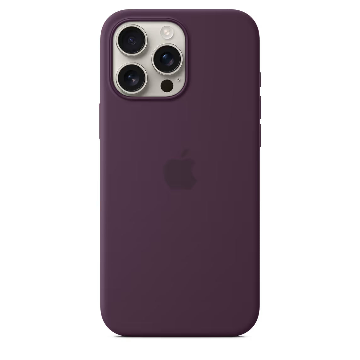 Coque en Silicone MagSafe pour iPhone 16 Pro - Prune