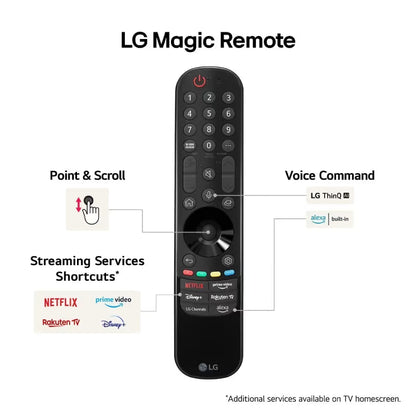 TV LG 43'' AI UA85 4K Smart (43UA85006LA)