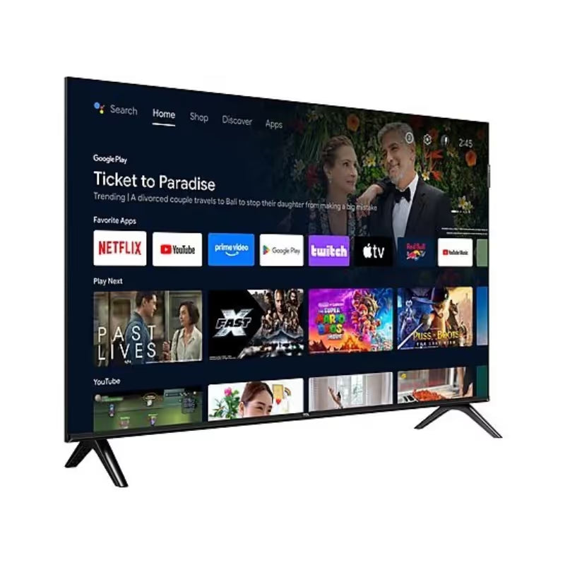 TV TCL S5K 50" QLED FHD Smart Google Tv - Noir