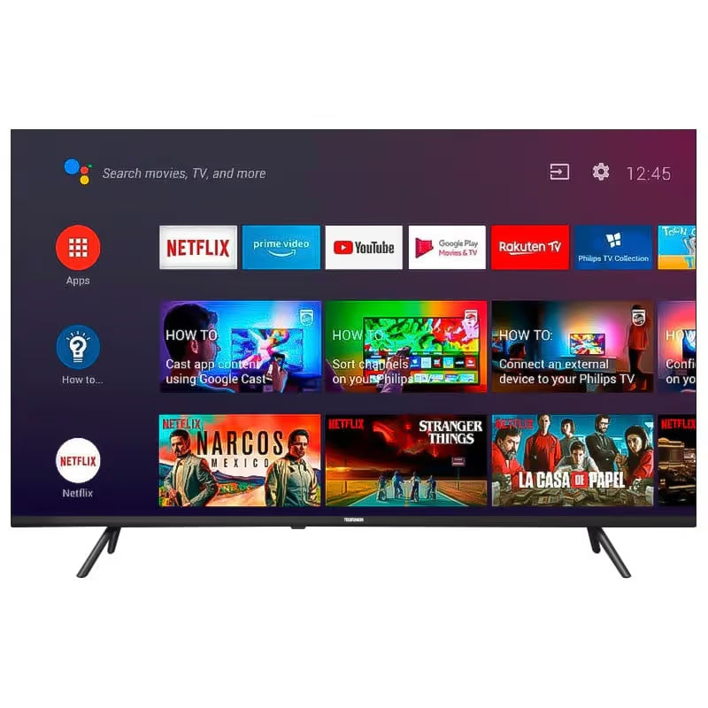 TV TELEFUNKEN G3FN 4K UHD Smart TV 65'' Avec Récepteur Intégré