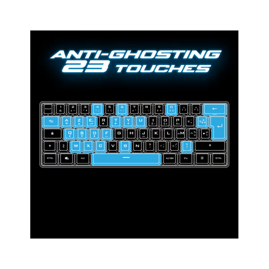 Clavier Gamer Sans Fil Spirit Of Gamer Elite-K50 RGB - Noir