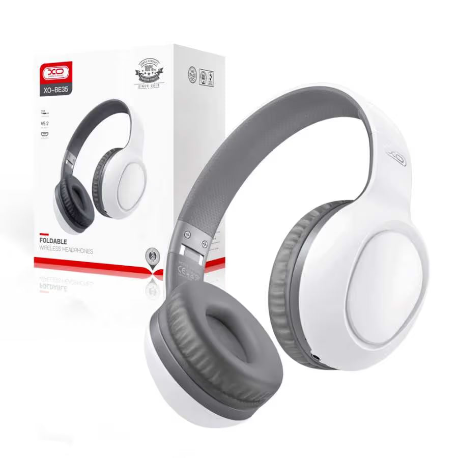 CASQUE XO STEREO BLUETOOTH PLIABLE XO-BE35 - BLANC