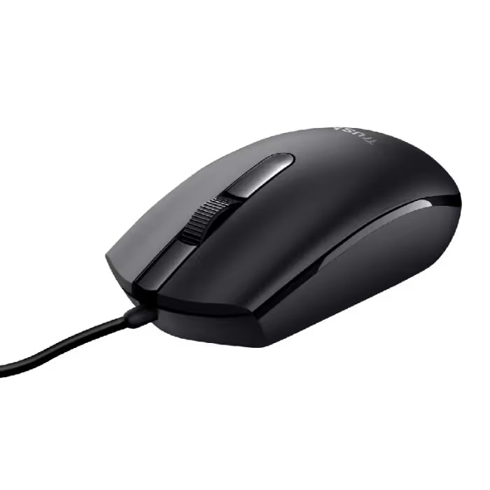 Souris Filaire Trust Basi - Noir
