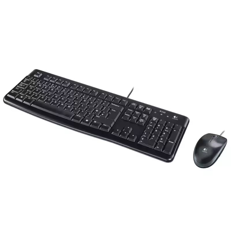Ensemble LOGITECH Clavier et Souris MK120 USB - Noir