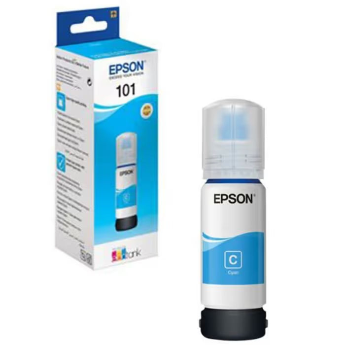 Bouteille d'Encre Original Epson T101- Cyan ( C13T03V24A )