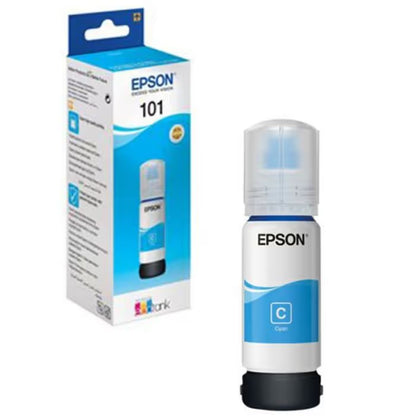 Bouteille d'Encre Original Epson T101- Cyan ( C13T03V24A )