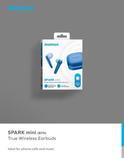Écouteurs Sans Fil Momax BT9 - Bleu