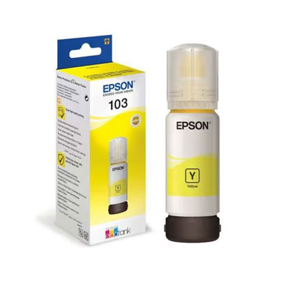 Bouteille d'Encre Original Epson EcoTank 103 - Jaune