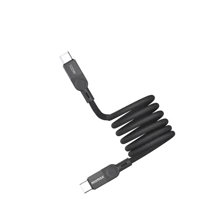Cable de charge Momax Mag Link  USB-C 100W 2M - Noir